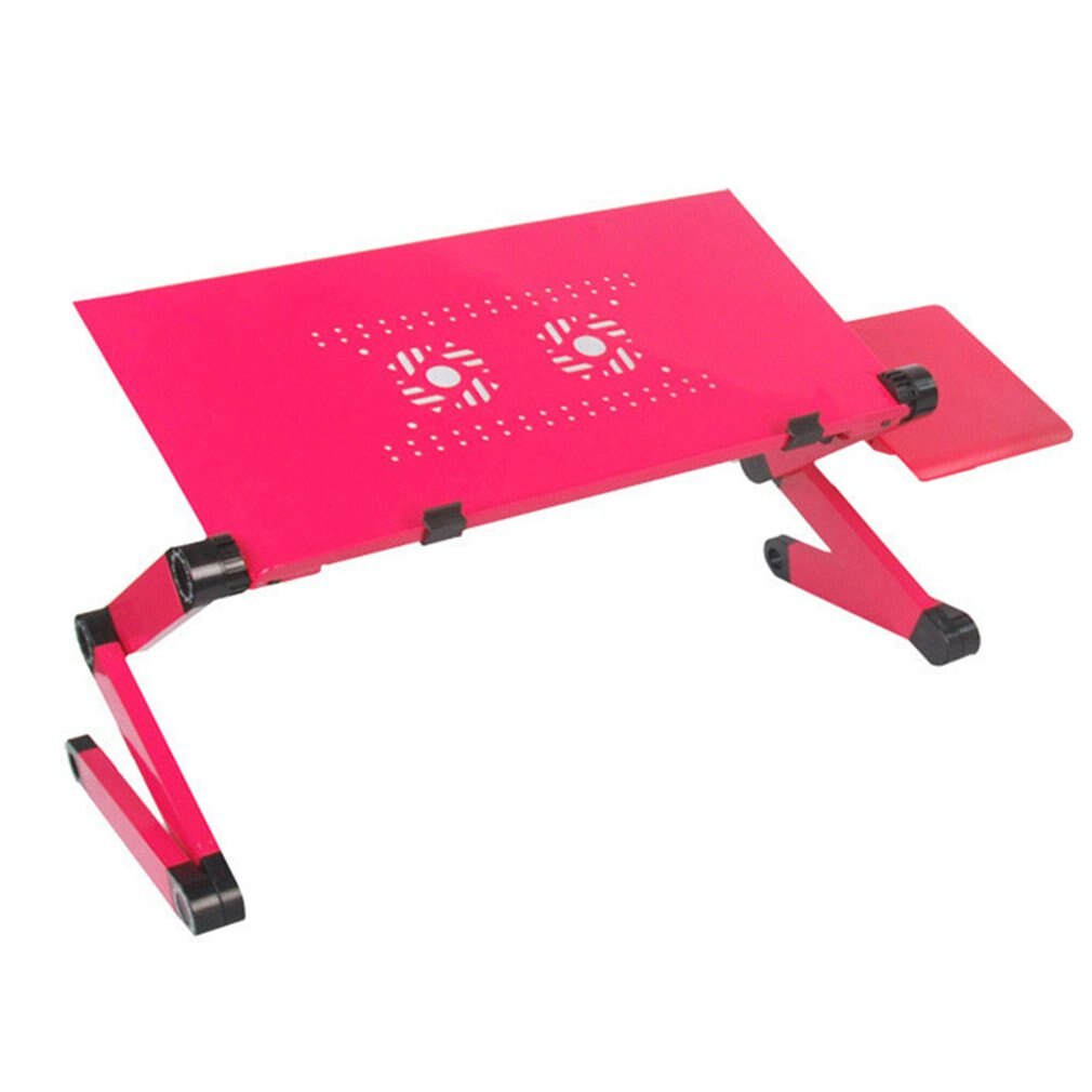 Laptop Desk Magnesium Alloy ABS With Dual Fans Collapsible No Installation Required One Second Lock Place Your Laptop