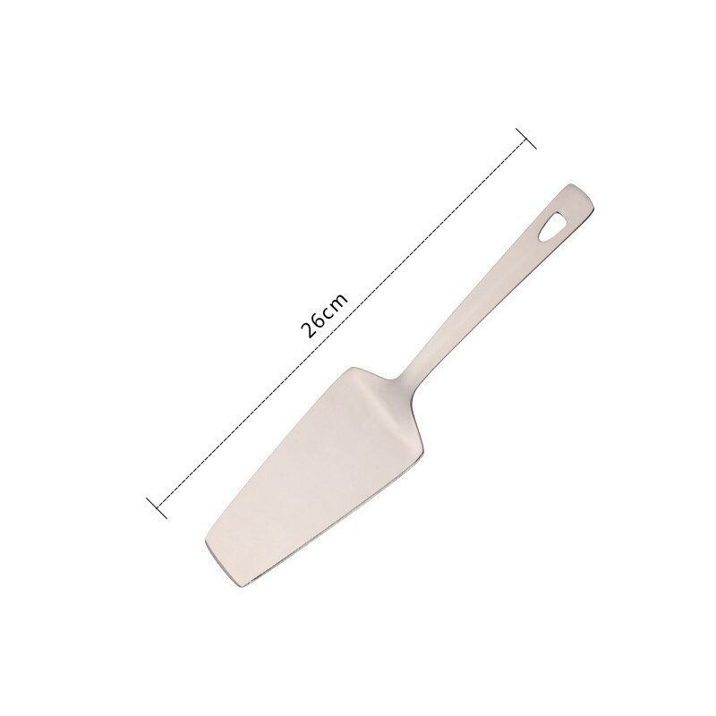 Juego de utensilios de cocina dorados, espátula de acero inoxidable para sopa, cucharón, colador de Metal, cuchara de arroz, pala para pastel,: BD006-1-10