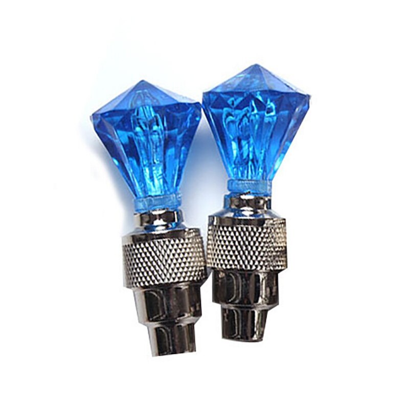 1 Pc Fiets Licht Mountainbike Fiets Verlichting Leds Ventieldopjes Wiel Spaken Led Licht