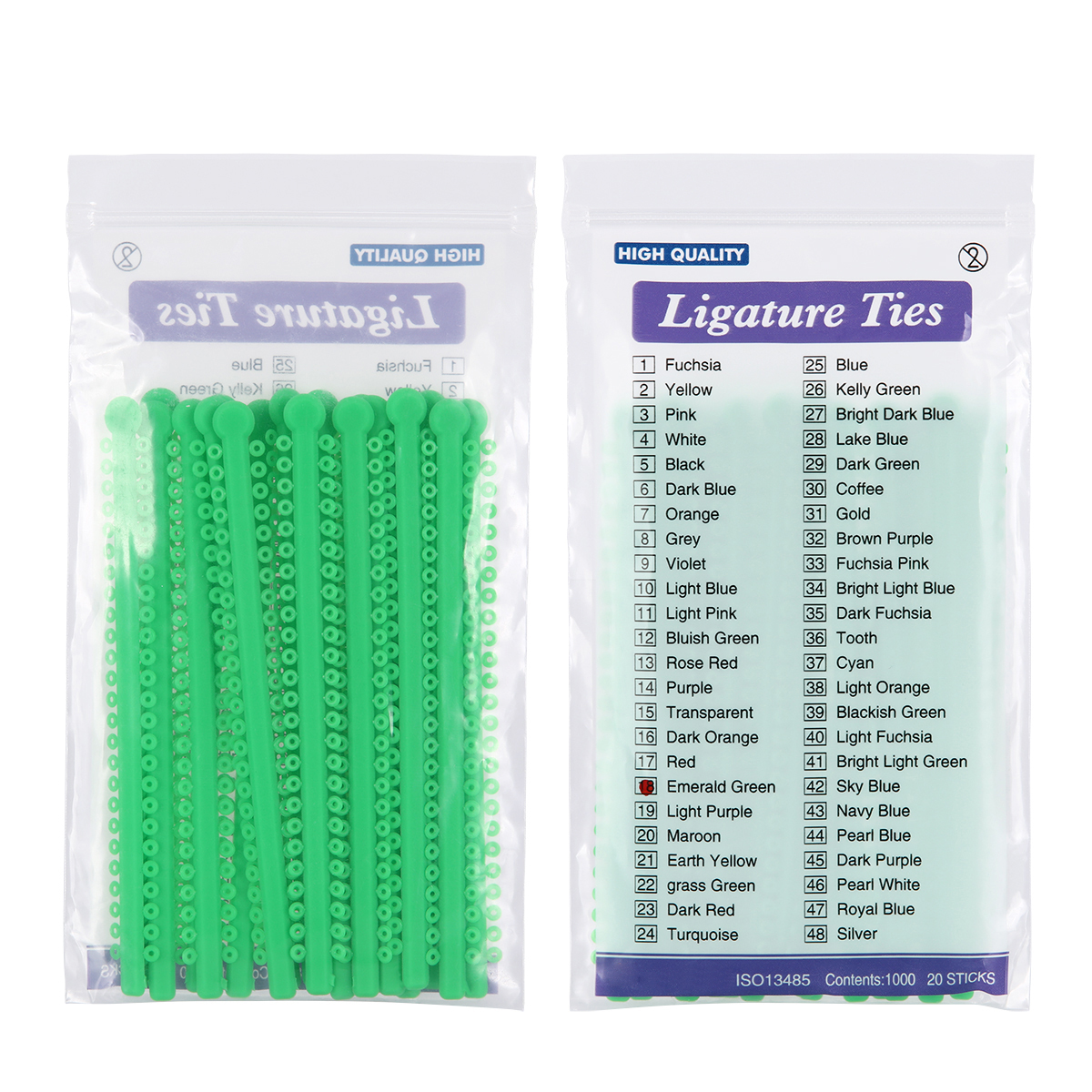 1000 unids/pack AZDENT Dental ortodoncia ligadura elástica bandas ligadura anillo 23 colores suministros de odontología: Athet