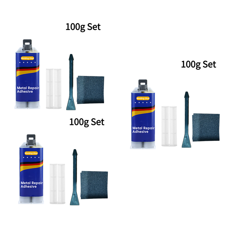 Cola de reparo de metal de alta resistência ab cola de soldagem a frio magia reparação de plástico agente de reparo industrial ab cola selante 20-300ml: YELLOW