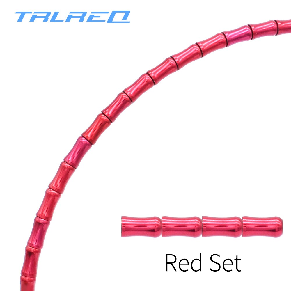1900mm Bamboe Fiets Derailleur Shift Kabel Aluminium Links MTB Racefiets Derailleur Remkabel: Red