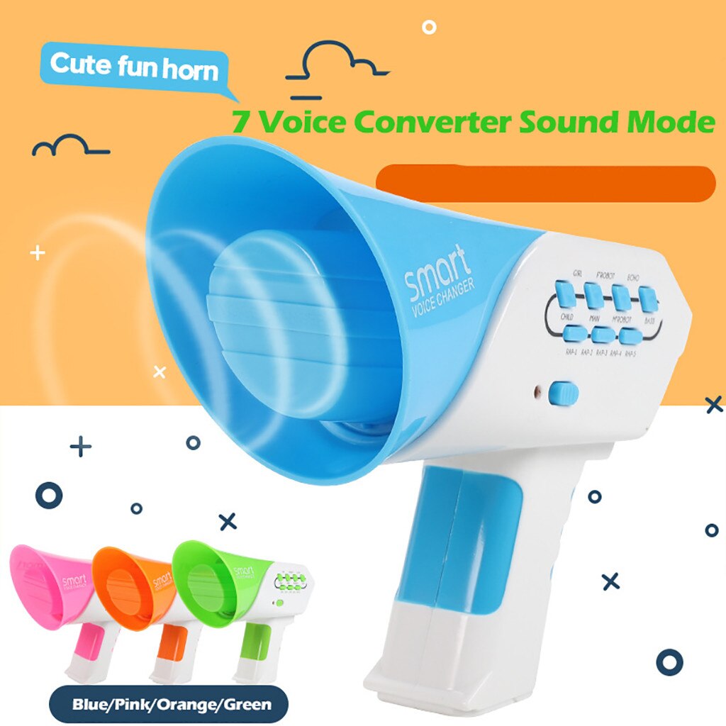 Smart Multi Voice Changer Versterker 7 Verschillende Voice Modifiers Speaker Speelgoed Grappige Kinderen Entertainment Speelgoed