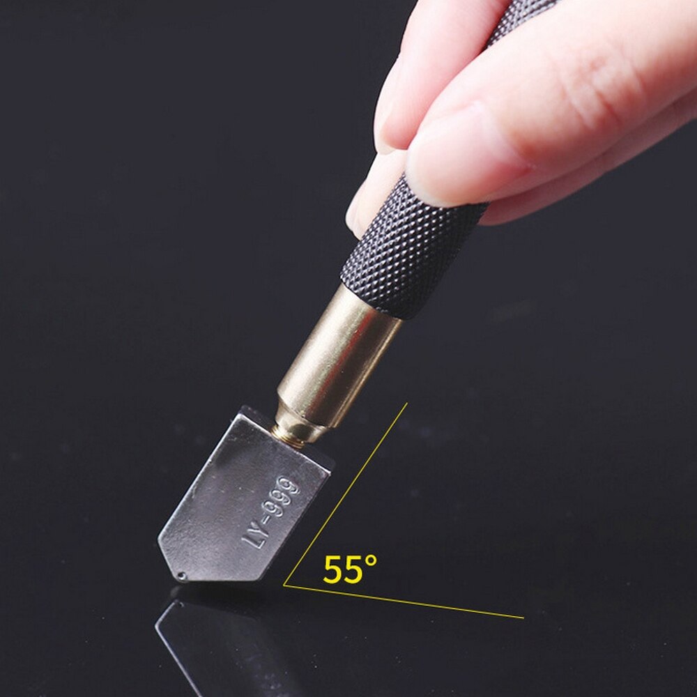 1Pc/10Pcs Duurzaam Olie Glassnijder Wiel Metalen Handvat Rechte Hoofd Glassnijder Diamant Professionele Snijgereedschap