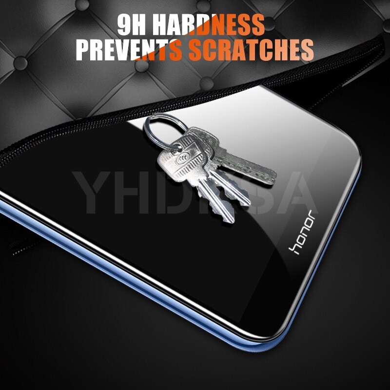 9h capa completa de vidro protetor de proteção para huawei honor 8x 8a 8c 8s vidro temperado honra 7a 7c 7x 7s 9x 9a 9c 9s jogar protetor de tela