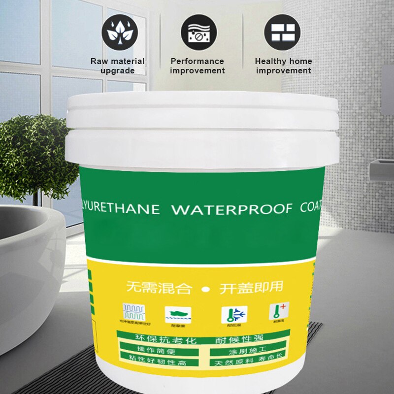 Innovative Sealer Mighty Paste Polyurethane Waterproof Coating for Home House Bathroom Roof Best Price