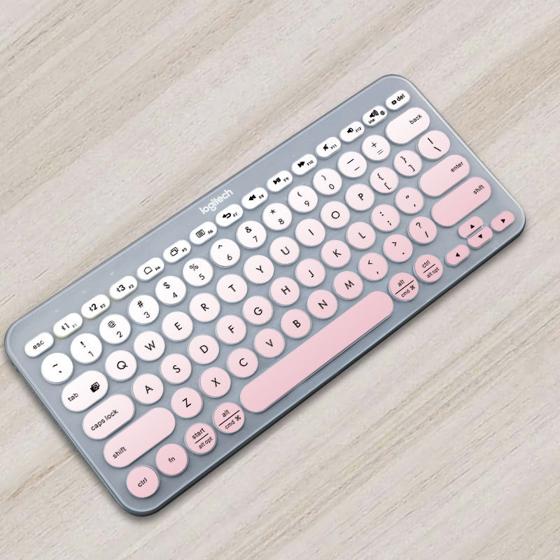 Ultra Thin Silicone Laptop Keyboard Cover Skin Protector For Logitech K380 Keyboard