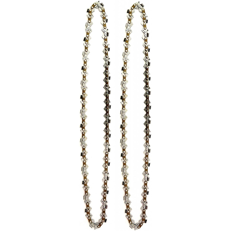 2 Stuks Zaagketting 0,325 "1.5Mm 72T 45Cm 18 'Fit Voor Lengte 72 Drive Links Kettingzaag Apparatuur Gereedschap Accessoires
