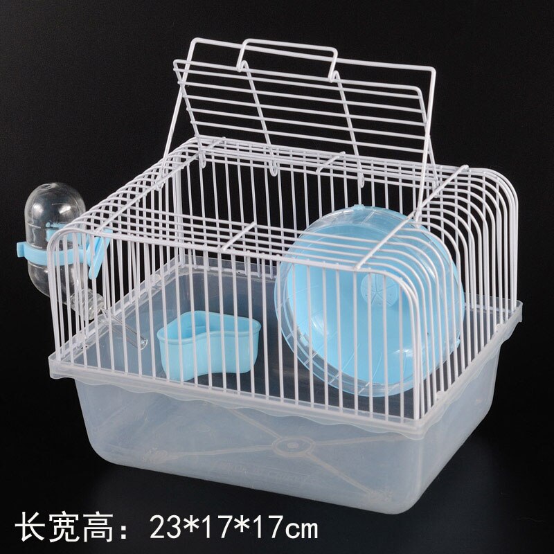Mini Cage hérisson Hamster en or 47, grande Villa, ensemble d&#39;accessoires