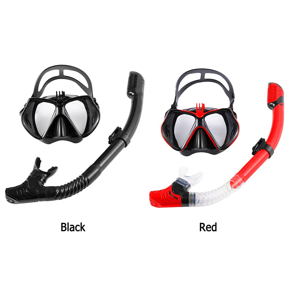 Underwater Mask Camera Diving Mask Swimming Goggles Snorkel Scuba Diving Equipment Camera Holder For Go Pro