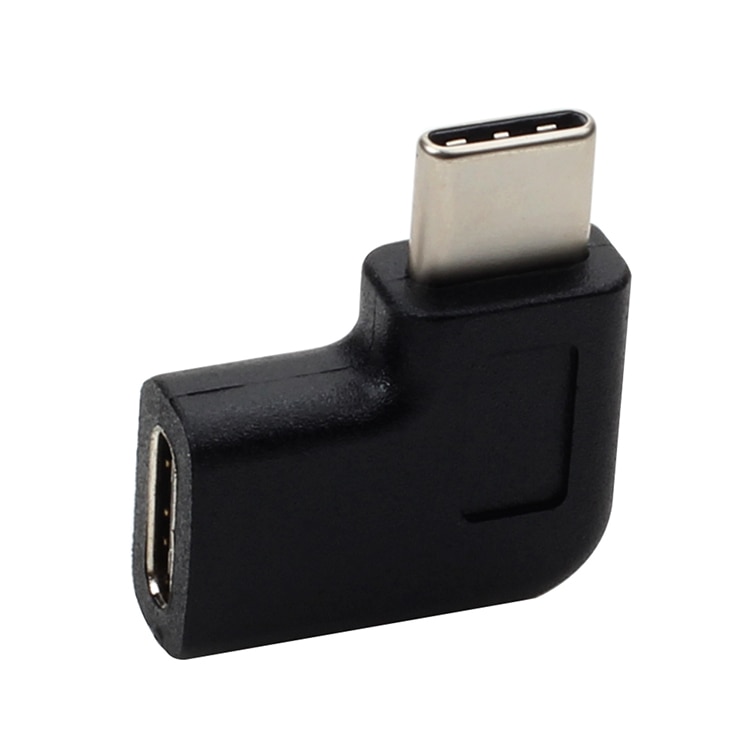 USB-C male to female extension test side elbow high speed certification USB3.1 Type-C adapter