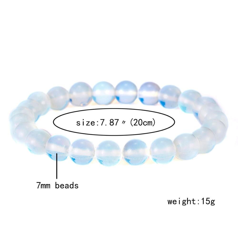 Natural Stone Bracelets Indian Natural Stone Amethysts Beaded Round Beaded Stretch Bracelets Bangles Unisex: 8