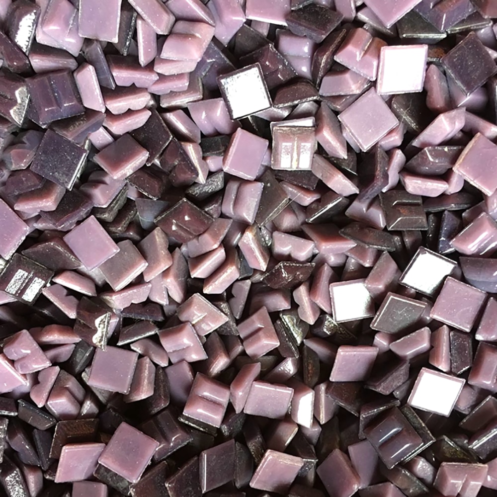Lychee Life Multicolor Glass Mosaic Tile Square Mosaic Tiles DIY Arts Crafts Making Material: 11