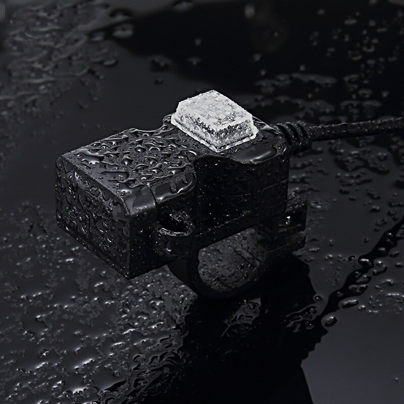 Motorcycle USB Socket for Phone GPS Motorbike Handlebar Charger 5V 1A/2.1A Adapter Power Supply Socket Waterproof Dual USB Port