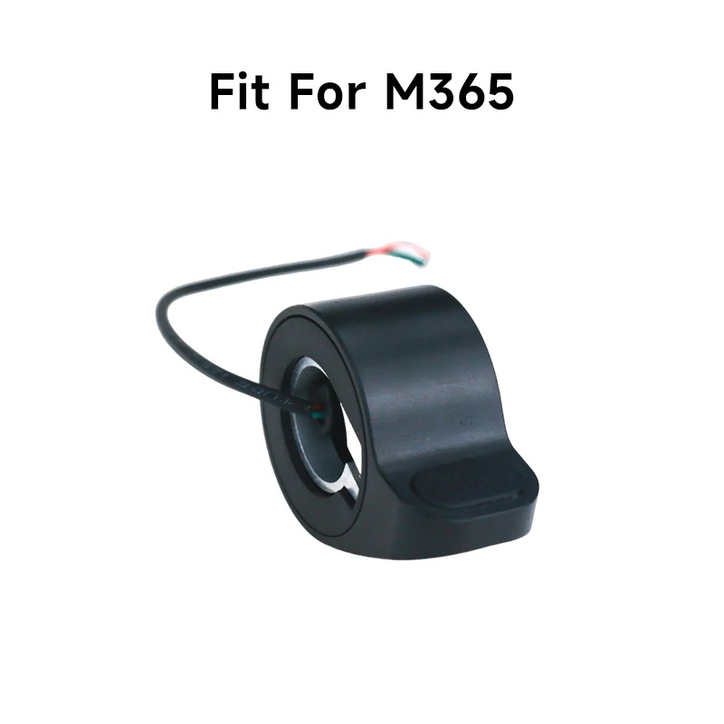 Reservedele til elektrisk scooter, elektronisk gashåndtag, tommelfingergaspedal til xiaomi  m365 pro pro 2 scooter, reservedel: Hvid