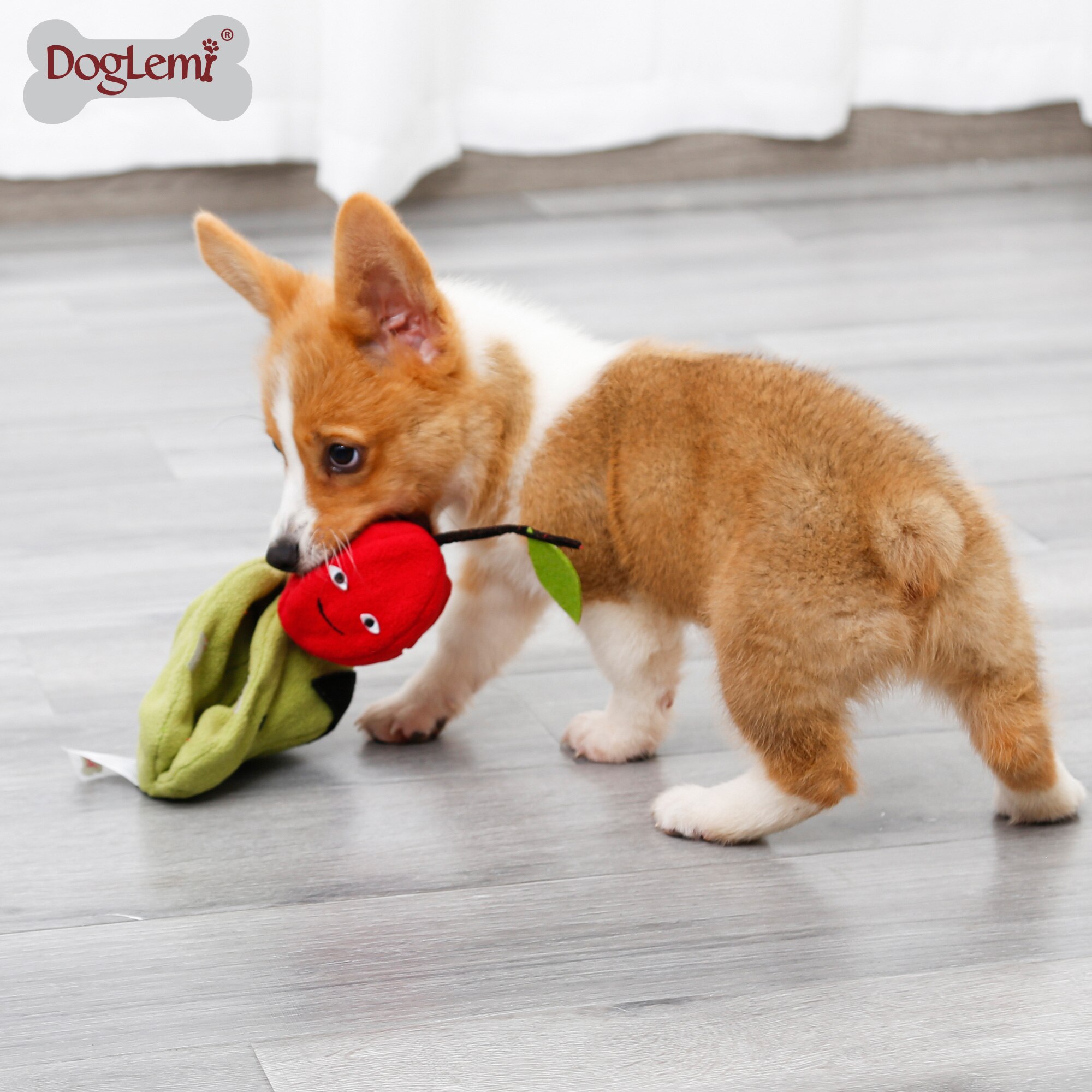 3 In1 Dog Toy Cute Dog Chews Food Toys Educational Leaking Food Sounding Dog Toy Sniffing Pets Toys