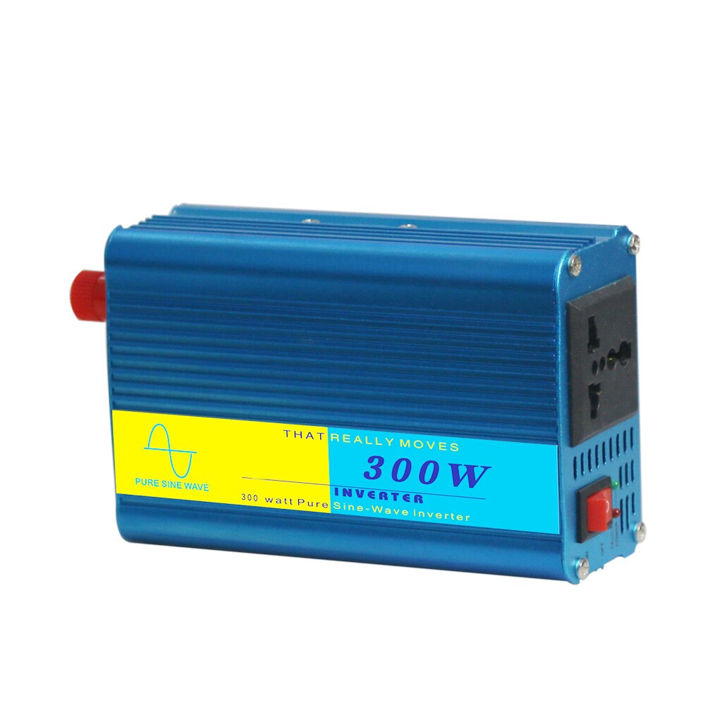 Ren sinusbølge inverter 12v 220v 300w fuld effekt 600w ren sinus bølge effekt bil inverter 12v 220v dc til ac power inverter