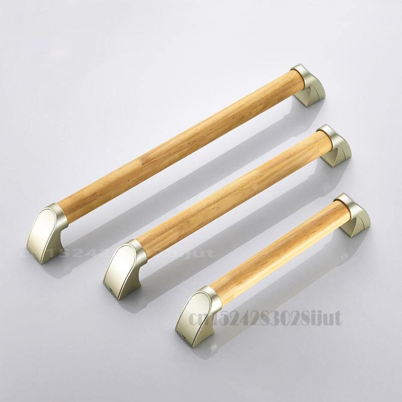 Toilet Handrails Solid Wood Non-slip Handrails Bathroom Barrier-free Handles Safe Non-slip Handles for The Elderly