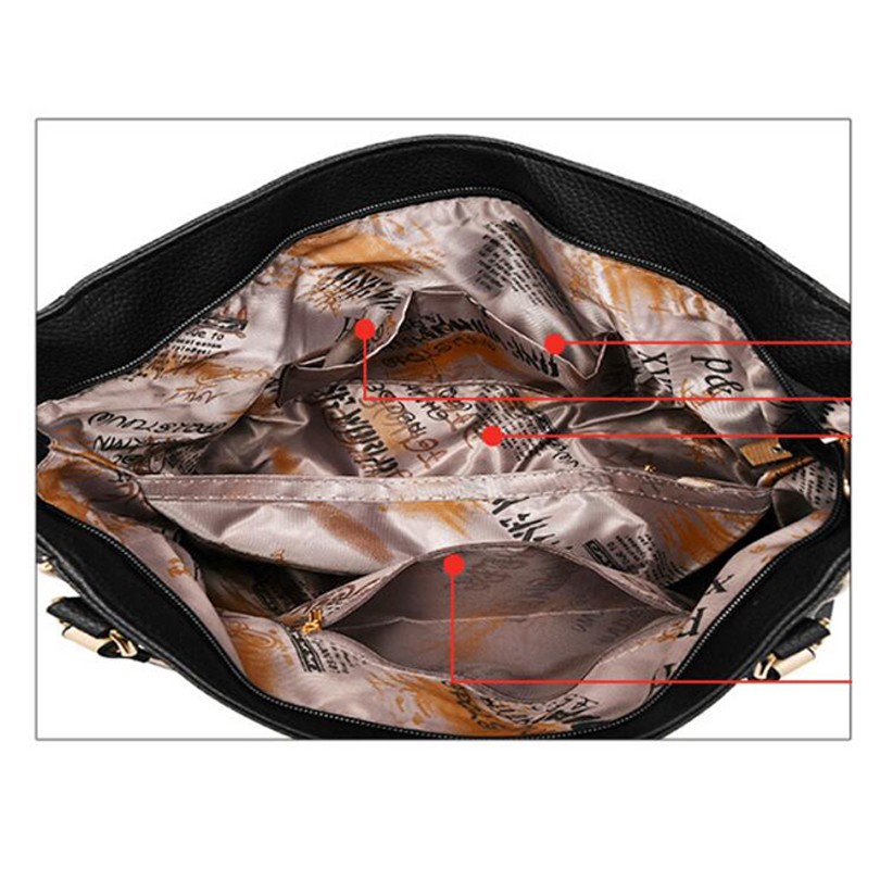 Bolso de mano de gran capacidad para mujer, bandolera con lentejuelas, temperamento de Reina, ZHP20-C Simple, novedad de