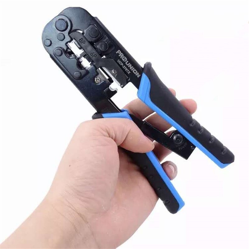 Proskit CP-376TR 4P/6P/8P Fiber Optical Modular Crimper Crimping Pliers Pro&#39;skit crimping Tool UCP-376TX ELINK