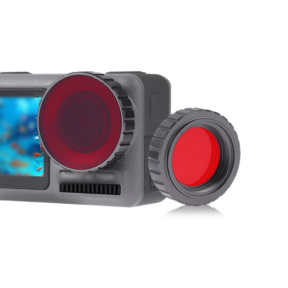EWB7956 Voor Osmo Action Lens Duiken Filter Gepulste Gekleurde Lens Filter Action Doos Accessoires Waterdicht