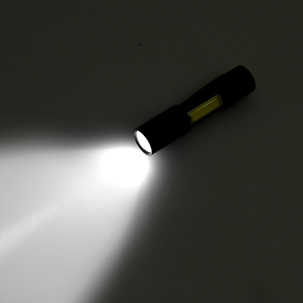 Outdoor&Sport LED Flashlight Mini Flashlight XPE LED COB Torch Lamp Clip Penlight 1xAAA Powered 4 Modes