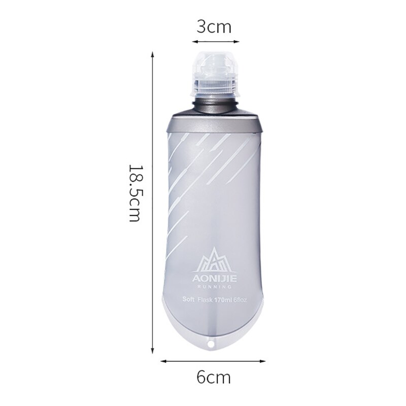 Sporteer Borraccia Morbida 500ml | 2-Pack | BPA-Free, Pieghevole, Ermetica | Blu