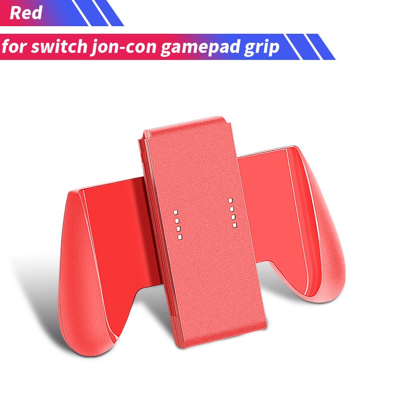 Voor Nintendo Switch Joycon Gaming Grip Handvat Comfort Grip Houder Voor Nintend Schakelaar Gamepad Nintendswitch Vreugde Con Houder: red