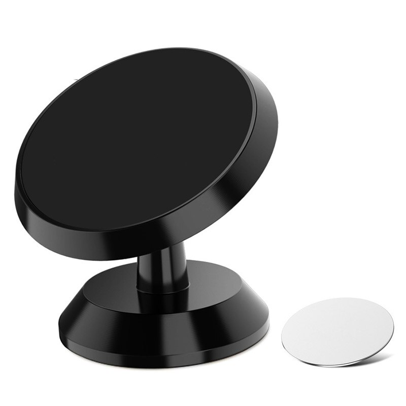 Mini supporto magnetico per telefono per auto supporto magnetico supporto universale per cruscotto per auto supporto per iPhone Samsung Xiaomi: Black