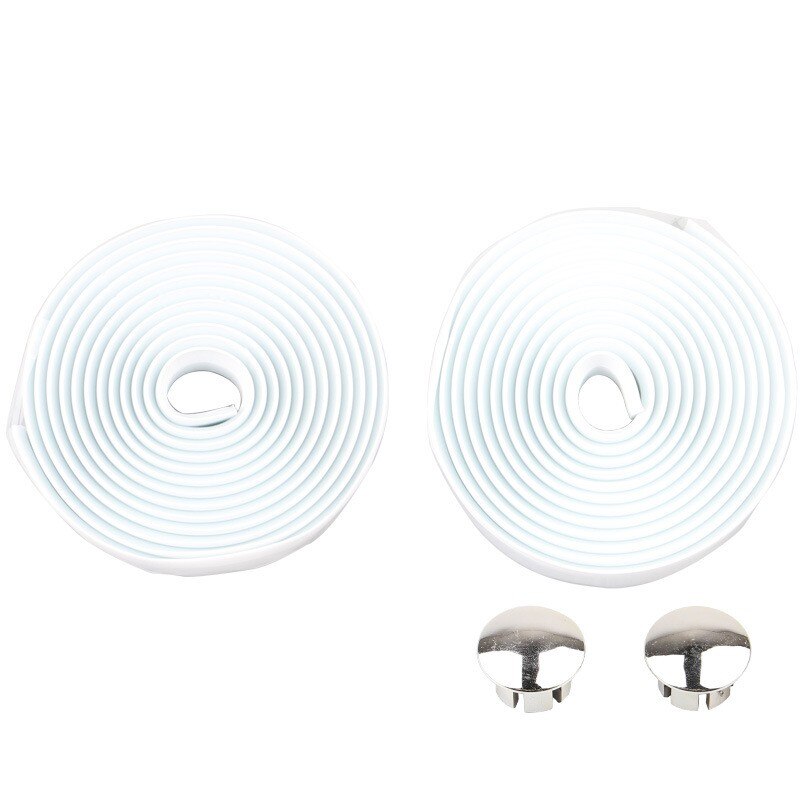 Empuñaduras de corcho para manillar de bicicleta, cintas de papel para envolver bicicletas y dos franjas, accesorios para deportes al aire libre y ciclismo: G