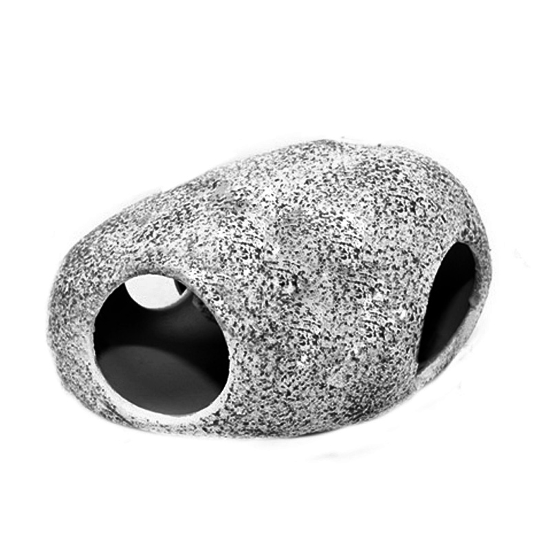 1 Uds acuario accesorios de decoración de piedra para cíclidos artificial de la cueva que estanque para criar gambas adornos: XL