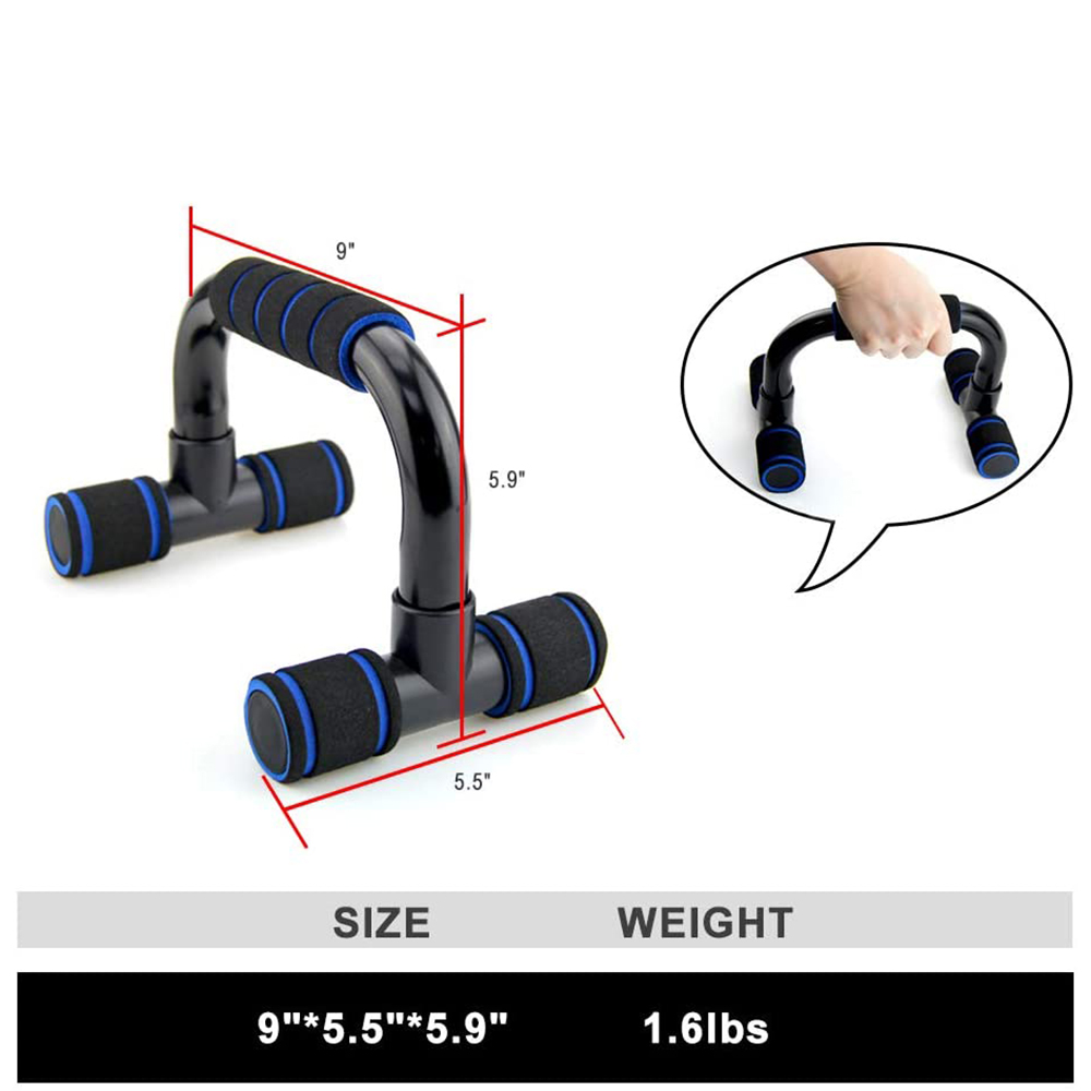 1Pair Push Ups Stands Grip Fitness Equipment Handles Chest Body Buiding Sports Muscular Training Push up racks Exerciser Stand