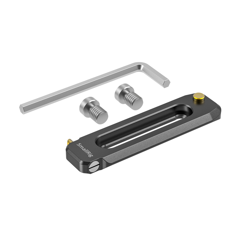 SmallRig Universal Low-profile NATO Rail 70mm Compatible with NATO clamp for quick release 1/4"-20 mounting screws BUN2483