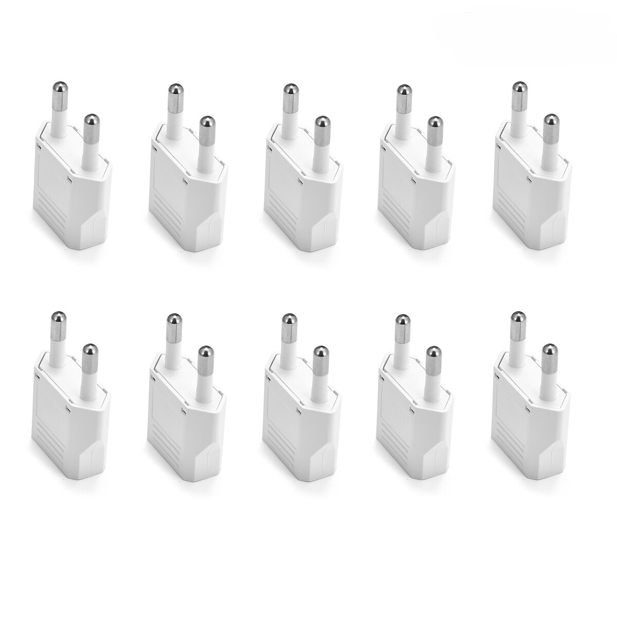 Eu Plug Adapter Travel Adapter Cn Ons Eu Kr Brazilië Israël Zwart/Wit Power Adapter Stekker Converter sockets Outlet