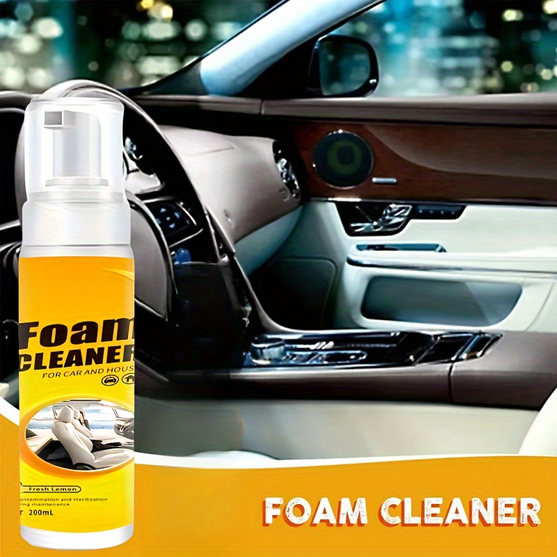 30/100/200/300/600ML Multi-Purpose Foam Cleaner Bubble Cleaner Car Stain Remover Car Interior Wash Maintenance for Auto Home Use