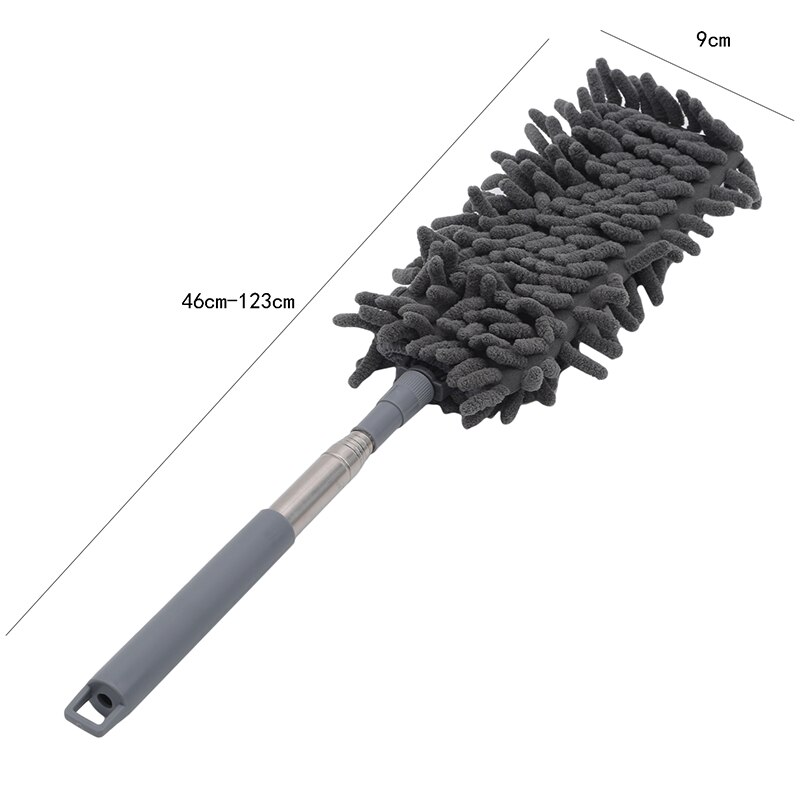 Telescopic Microfibre Duster Extendable Cleaning Home Car Cleaner Dust Handle Dust Mites Portable Dusting Brush Sweep Tool Xmas