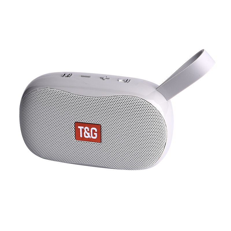 TG-173 Mini Speaker Portable Wireless Bluetooth Speaker Subwoofer Outdoor Speaker Support FM TF Card: Gray