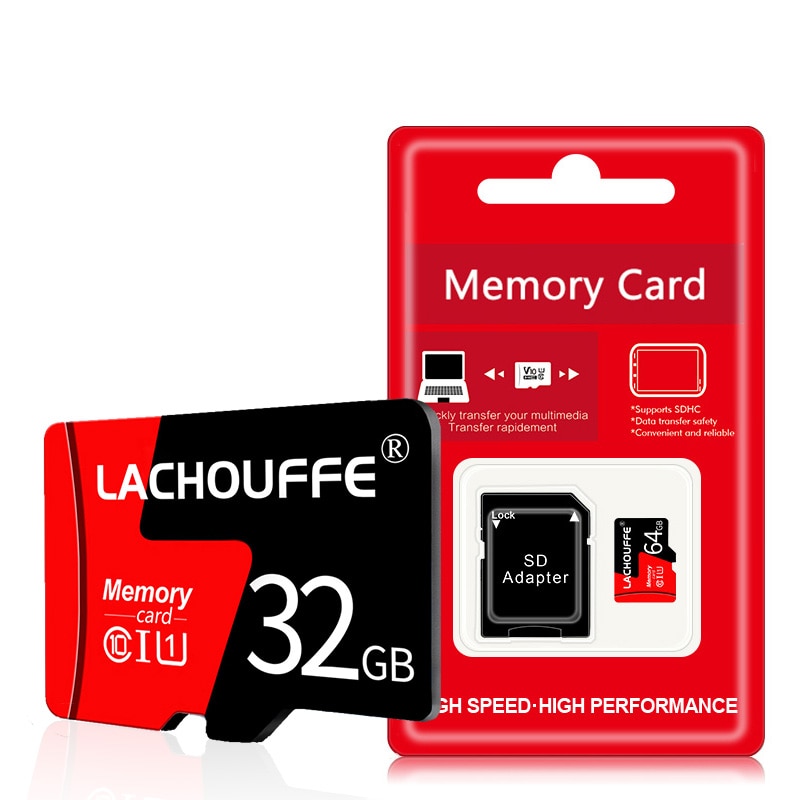Classe 10 carte Micro SD TF 32GB 64GB 128 GB 4GB 8 GB 16GB mémoire Flash carte Microsd 8 16 32 64 128 GB pour adaptateur Smartphone