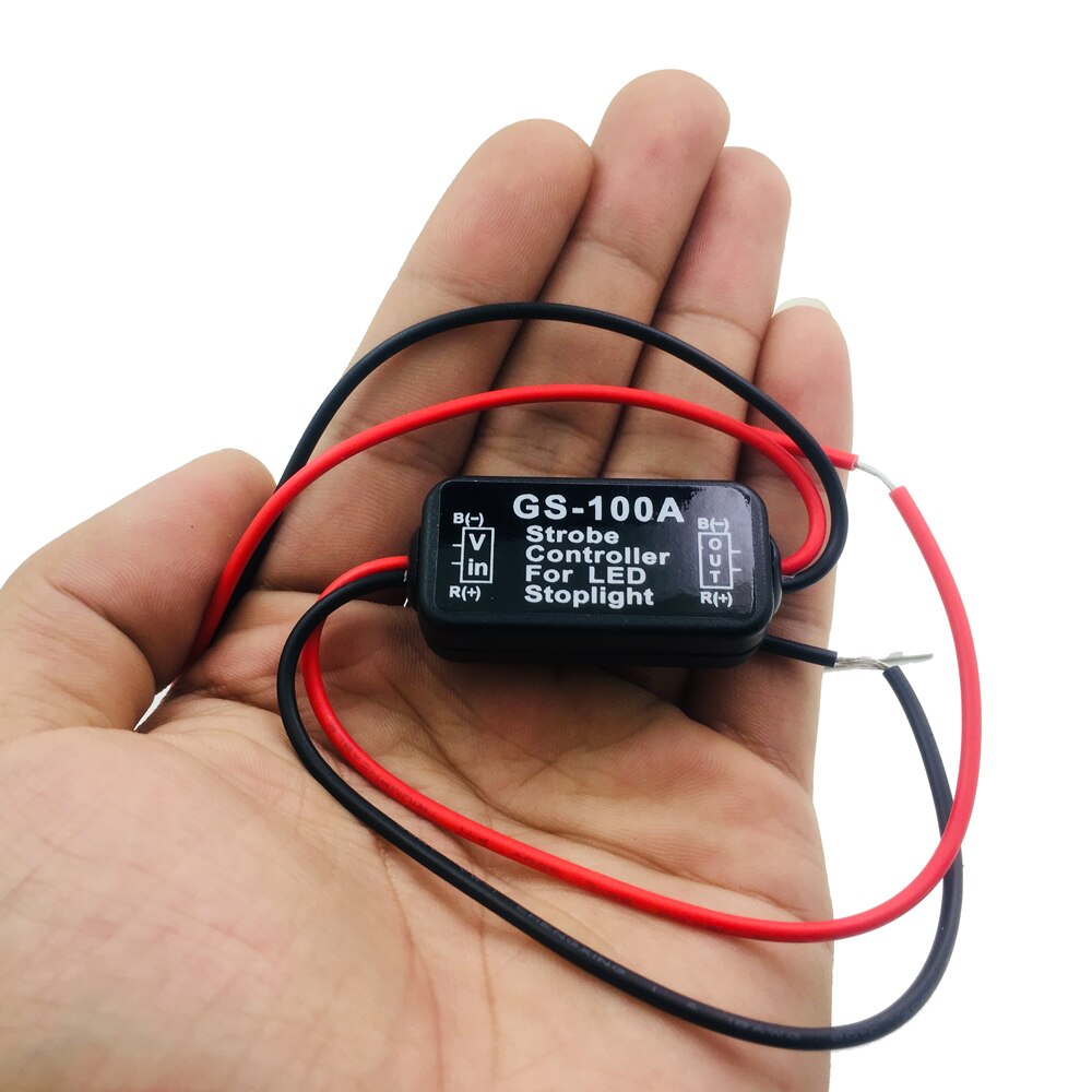 Contrôleur de moto Module Flash LED feu de stationnement de freinage 12V