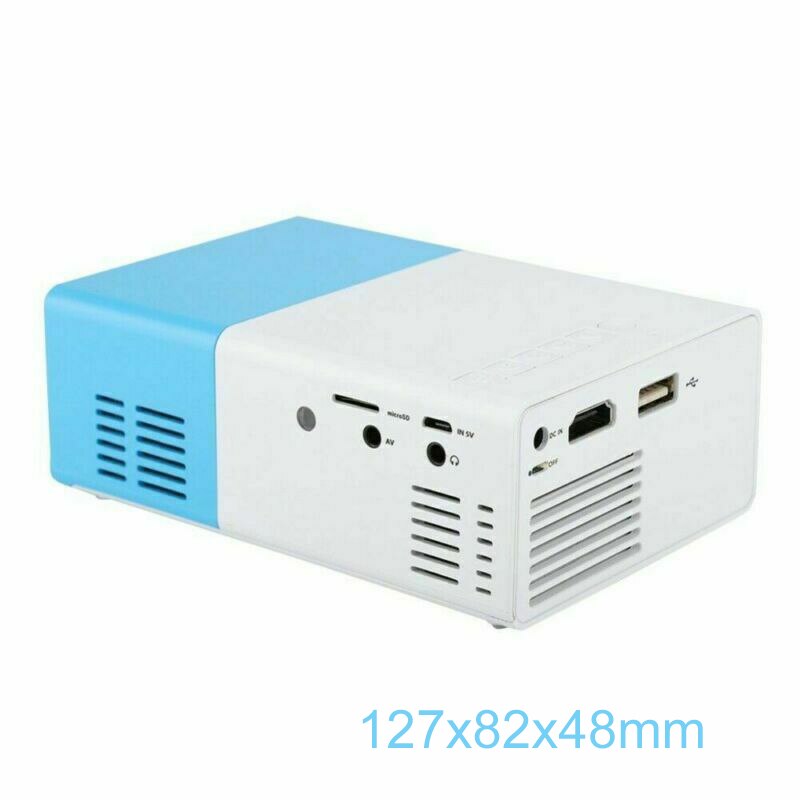 Mini 3D Pocket LED Projector 1080p HD Home Theater Projector Video Cinema USB HDMI SD Home Media Player