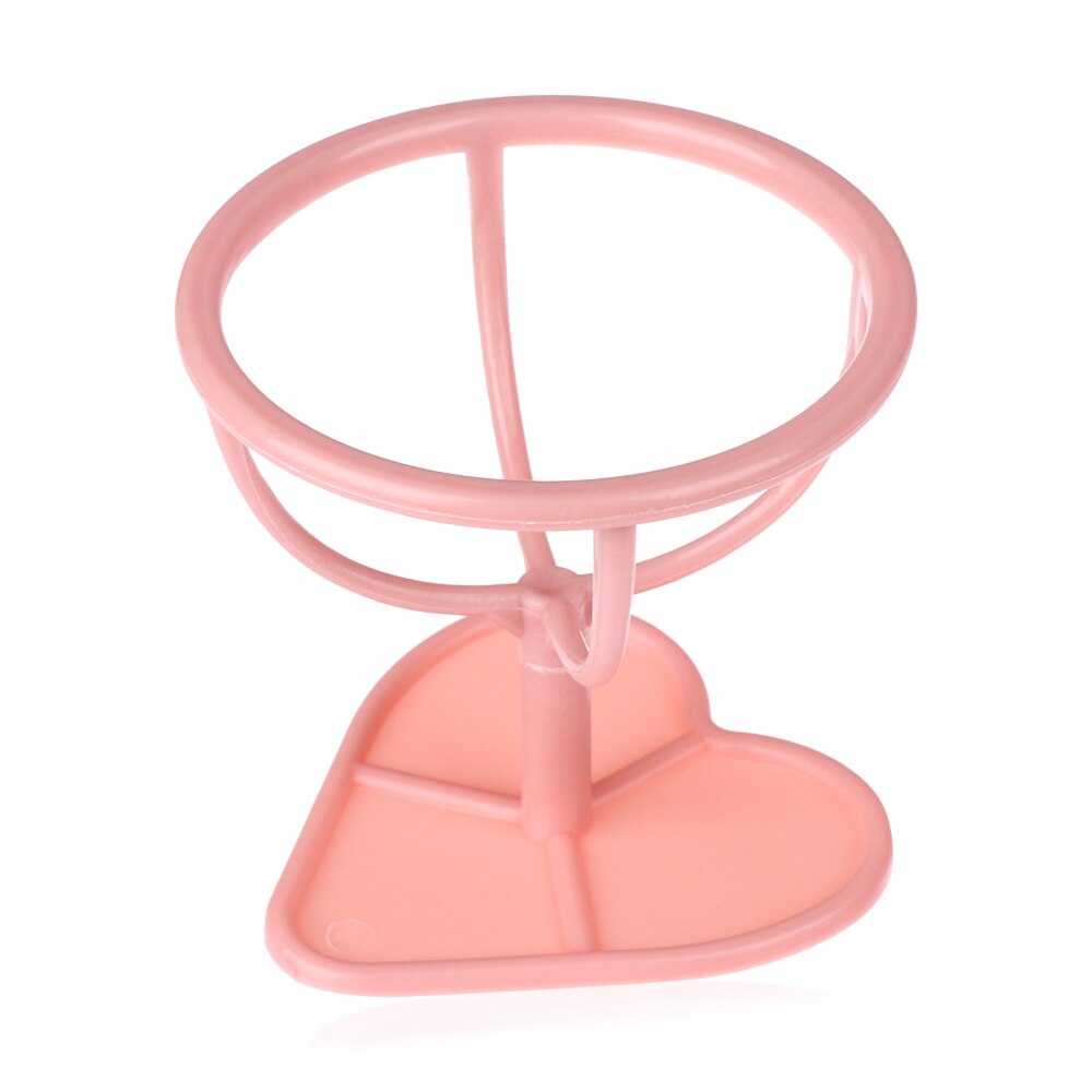 1pcs Sponge Stand Storage Case Makeup Puff Holder Empty Cosmetic Egg Shaped Rack Transparent Makeup Puffs Drying Box