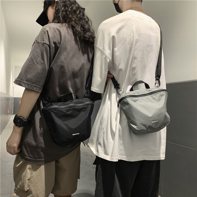 Messenger bag college style shoulder bag street trend shoulder bag student bag