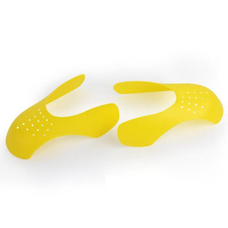 Zapatillas de deporte protector zapatillas de deporte Zapatos pliegue protector de la zapatilla de deporte escudo zapatos escudo accesorios de zapatos de los hombres de Zapatillas de deporte de los hombres zapatos: Yellow / Men