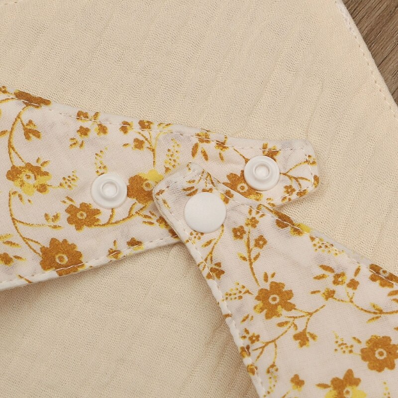 Bavaglini per neonati Bandana in cotone 1 Pc grembiule per neonati panni per Burp asciugamano morbido Saliva 97BE