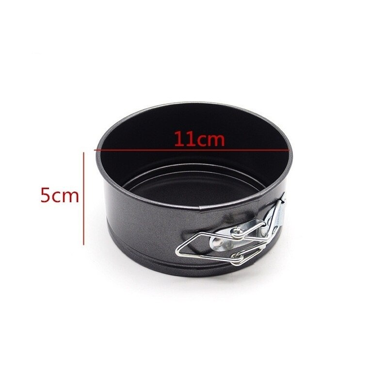 Cake Pan Carbon Steel Non-stick Spring Form Baking Pan Removable Bottom Cake Pan Bakeware Cake Baking Moulds Kitchen Accessories: 1