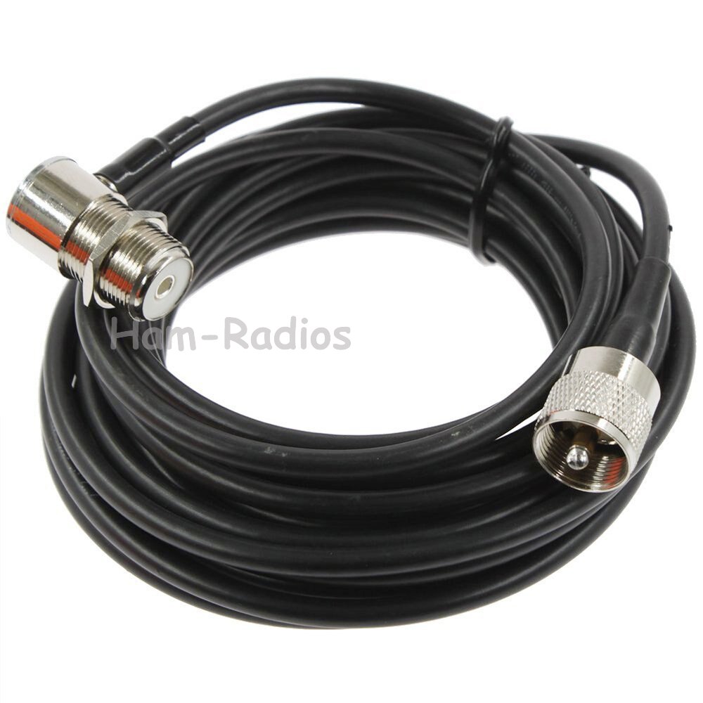 Nagoya RB-400 Car Antenna Mount Bracket with RG-58U 5 Meter Cable For Mobile Car Radio QYT KT-8900D BAOJIE BJ-218 Accessories