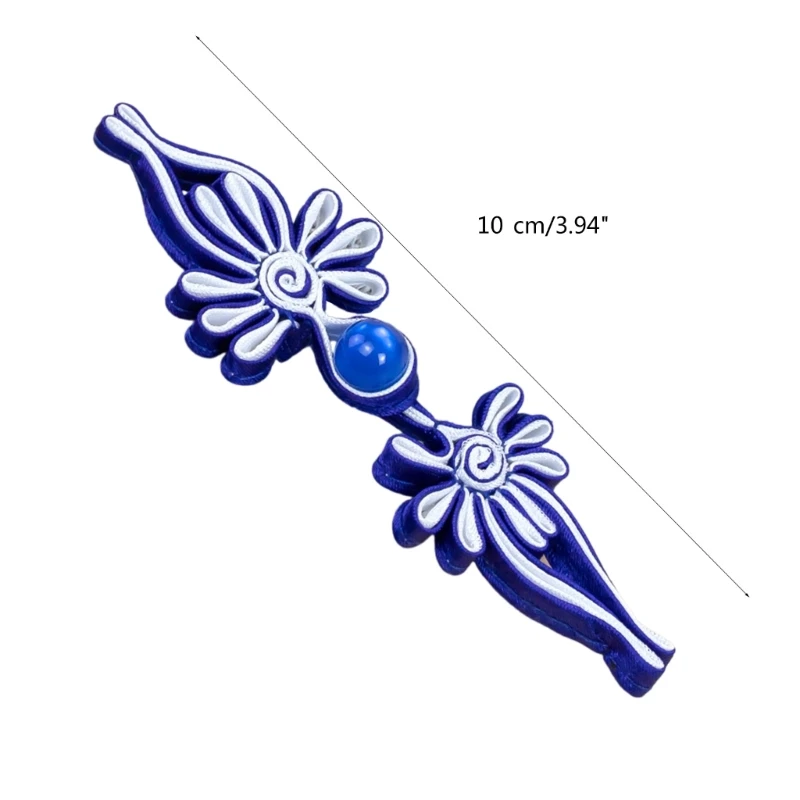 Chinese strikknopen satijn stof sluitingen knop DIY Craft voor Cheongsam Chinees