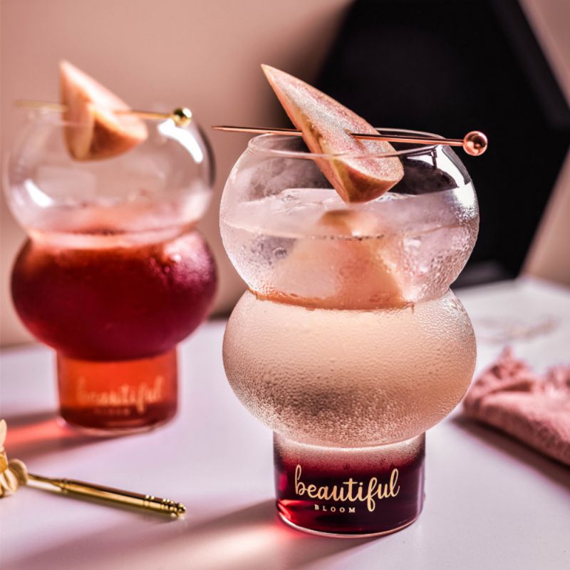 Nordic Stijl Bar Cocktail Bal Glas Sferische Dessert Huis Lekkernijen Tumbler Smoothies Ijs Cup Fantasy Wijndrinkbeker