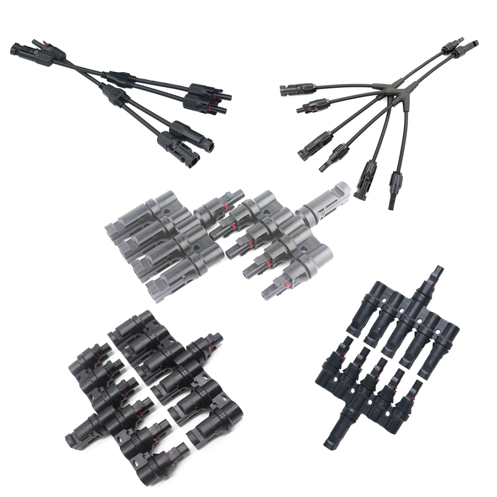 home solar panel kit accessories waterproof durable solar connector