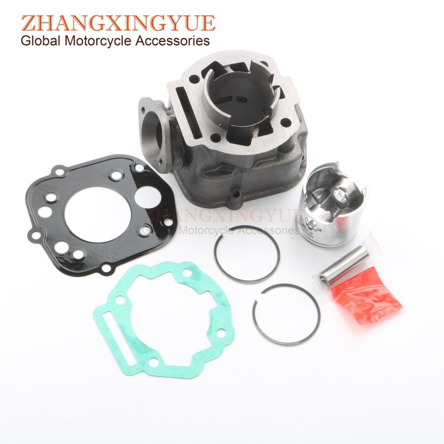 70cc gran cilindro Kit de cilindro y Kit de pistón y cilindro Junta Derbi GPR 50 carreras Senda 50 R/SM Senda DRD 50cc (2005-) D50B0